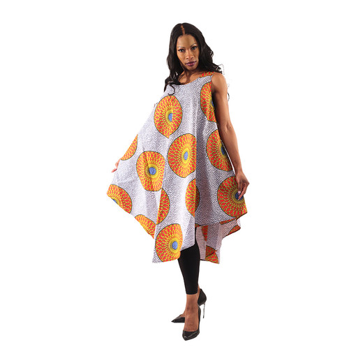 Buy Circle Print Umbrella Dress