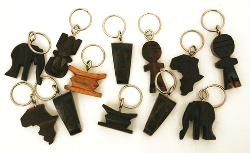 Ebony Key Chain - Assorted Styles