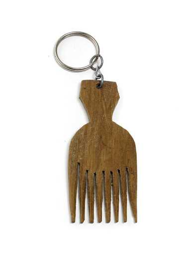 Afro Comb Key Chain