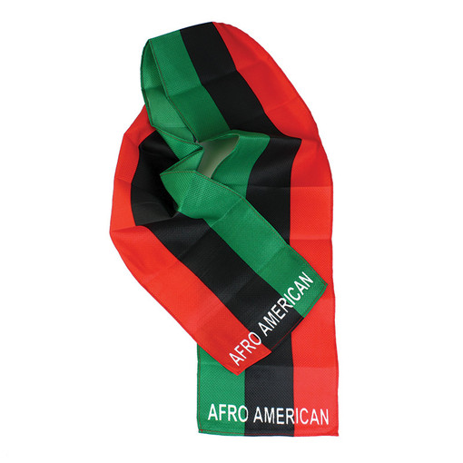 Buy Afro American Flag Scarf