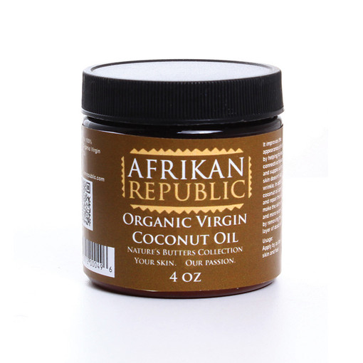 Organic Virgin Coconut Oil: 4 oz.