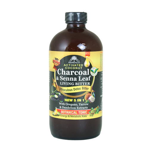 Activated Coconut Charcoal Living Bitter