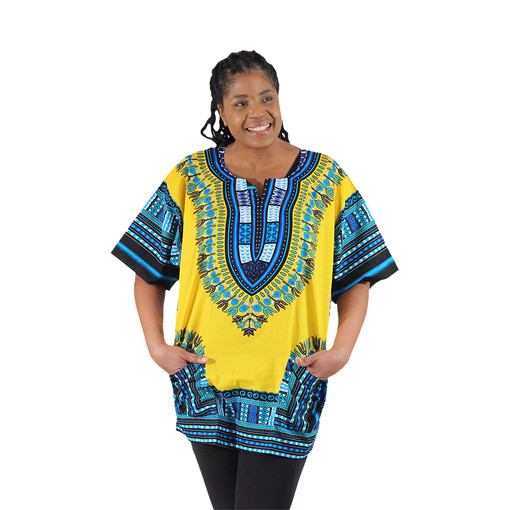 King-Sized Traditional Dashiki - Unisex Clothing - African Fashion