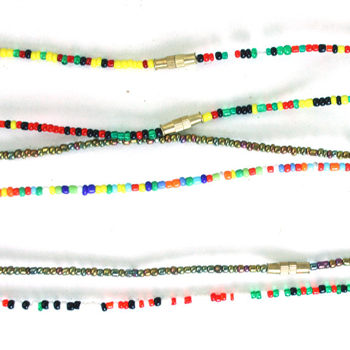 Set Of 6 Kenyan Waist Beads Belts African Fashion