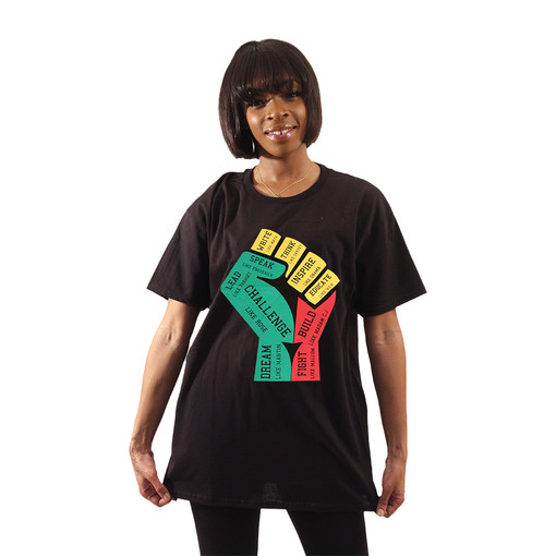 Buy Black 'Fist' T-Shirt