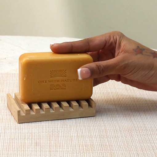 Dead Sea Minerals: Turmeric & Honey Soap - 7 oz.