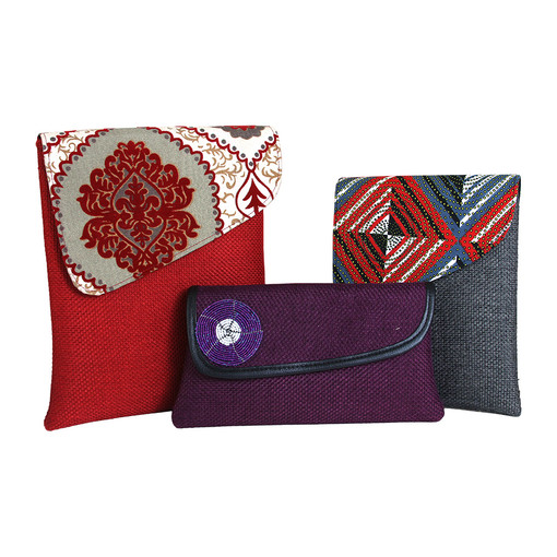 Assorted Colors Kenyan Clutch Bag