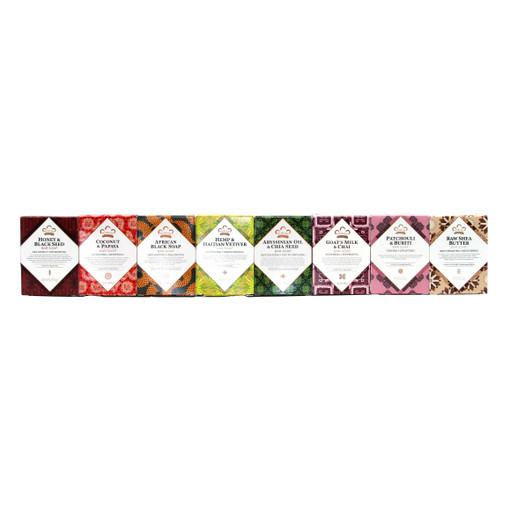 Set Of 8 Nubian Heritage Soaps