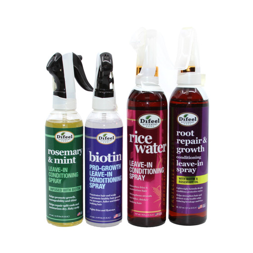 Set Of 4 Hair Conditioning Sprays