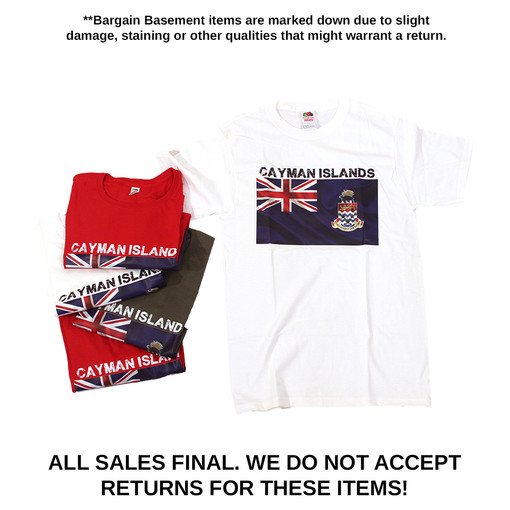 Buy Set of 5 Cayman Islands Flag T-Shirts - ASSORTED