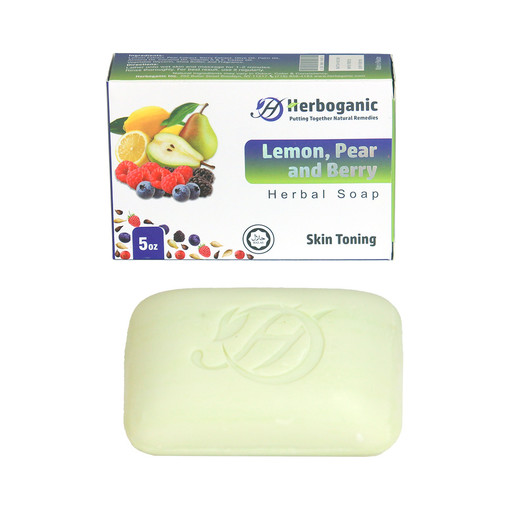Buy Herboganic: Lemon, Pear and Berry Herbal Soap, 5 oz