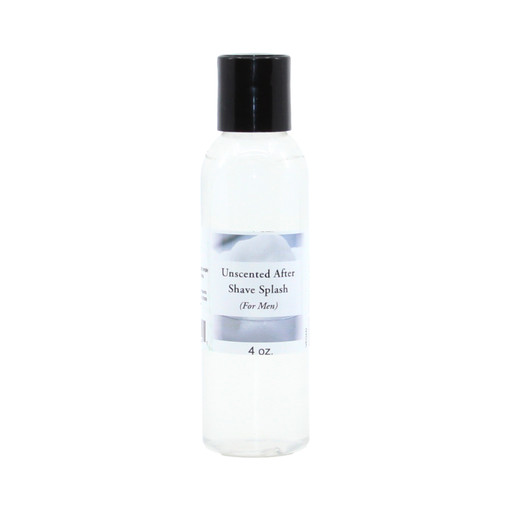 Unscented After Shave Splash (For Men) - 4 oz.