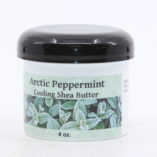 Arctic Peppermint Cooling Shea Butter – 4 oz.