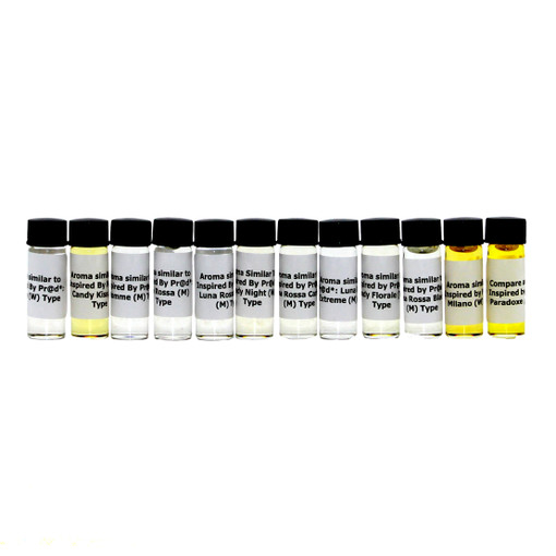 Set Of 12 Prada Oils - 1 Dram (1/8oz.)