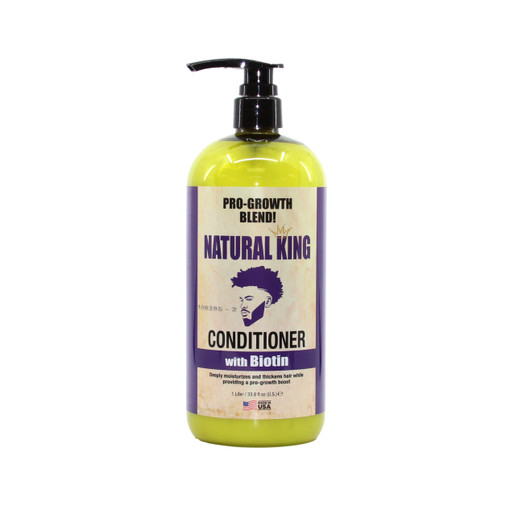 JUMBO SIZE Natural King: Biotin Conditioner Pro-Growth Blend! - 1 Liter