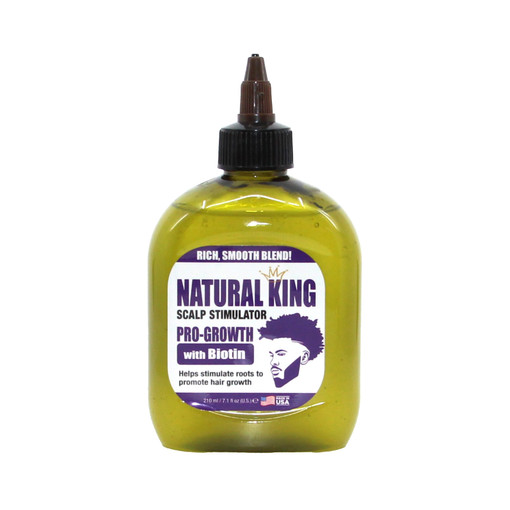 Natural King: Pro-Growth Biotin Scalp Stimulator - 210 mL (7.1 oz)