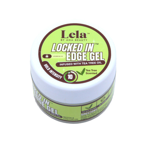 Lela By AB: Tea Tree Locked In Edge Gel - 1 oz.