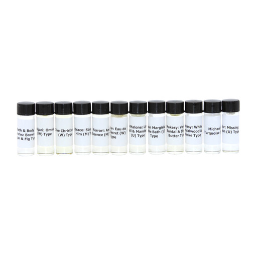 Set Of 12 New Arrival Fragrance Oil Samples – Monthly Perfume Oil Collection (Dram 1/8 oz) – May 2026