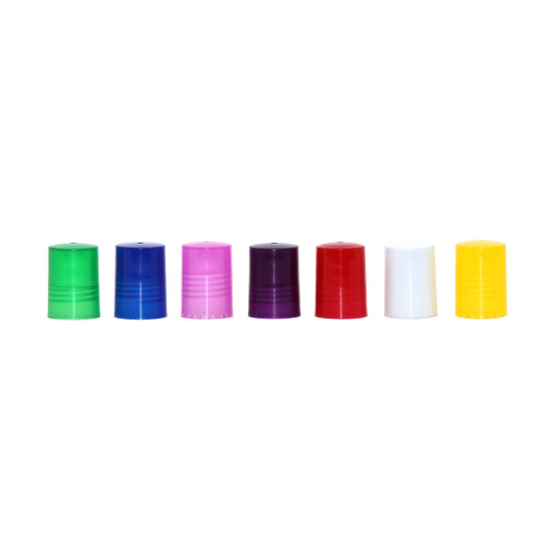 Color Caps (For 1/3oz Roll-On Bottles) - Bag Of 48