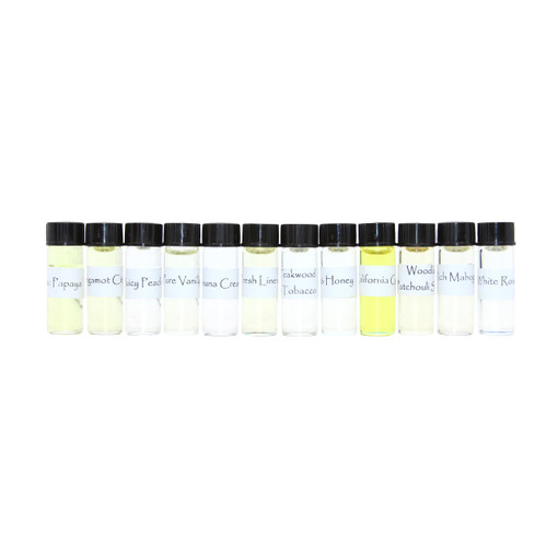 12 OBB Fragrance Oil Samples – Classic Everyday Scent Collection - 1 Dram (1/8oz.)