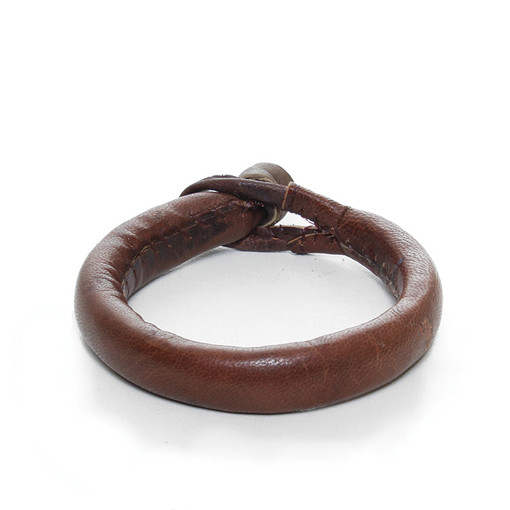 Buy Brown Nigerian Leather Bracelets