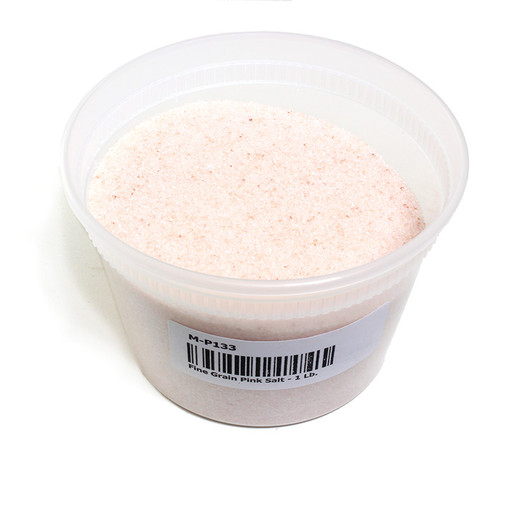 Fine Grain Pink Salt - 1 Lb.