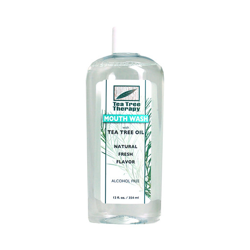 Natural Tea Tree Mouthwash - 12 oz.