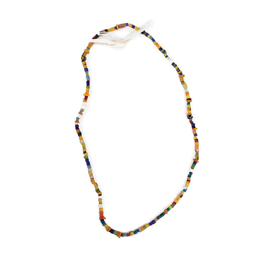 Ghana Trade Bead Short Necklace