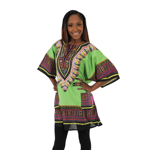 Traditional Print Dashiki - Unisex Clothing - African Fashion
