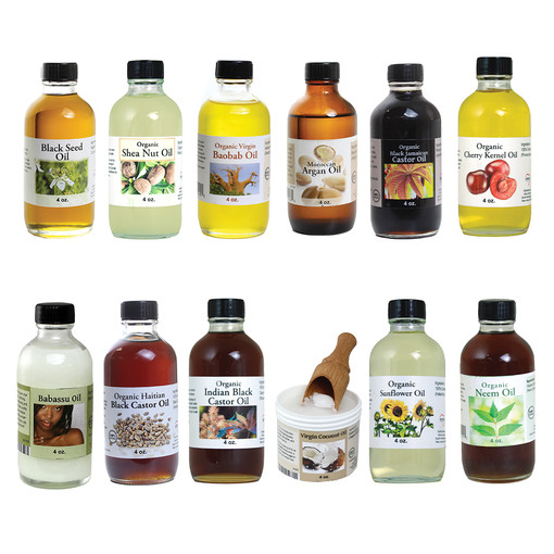 Set Of 12 Organic Natural Healing Oils