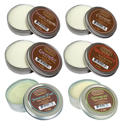 Buy Set Of 6 Afrikan Republic Shea Butters Buy Set Of 6 Afrikan Republic Shea Butters