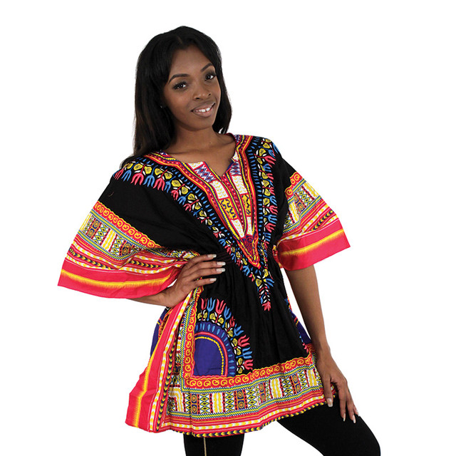 Traditional Elastic Dashiki - African Women's Clothing