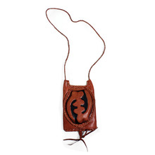 Buy Small Leather Gye Nyame Travel Bag