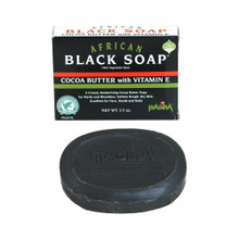 Buy Madina: African Cocoa Butter Black Soap - 3½ oz.