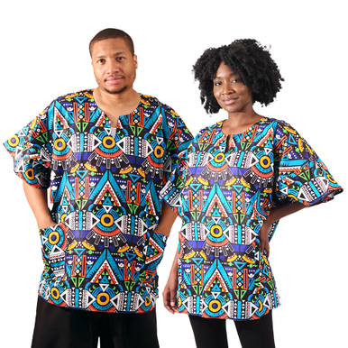 African Print Dashiki - Unisex Clothing - African Fashion