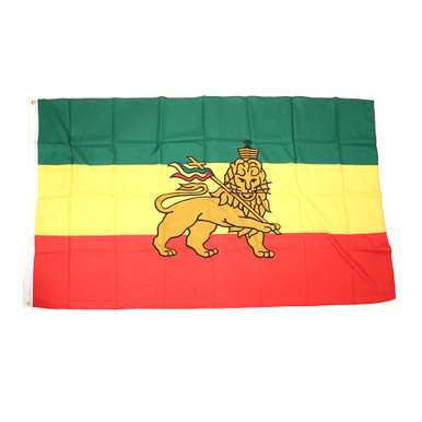 Haile Selassie Land Badge. Ethiopian Rasta medal Lion