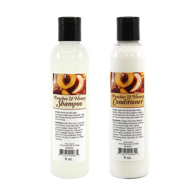 Hair Nourishing Peach & Honey Shampoo & Conditioner Set - Africa