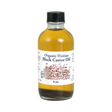 Buy Organic Haitian Black Castor Oil - 4 oz.