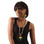 Buy Rasta Ankh Beaded Necklace & Earring Set thumbnail
