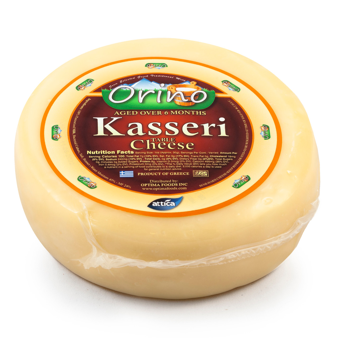 Orino Kasseri Cheese