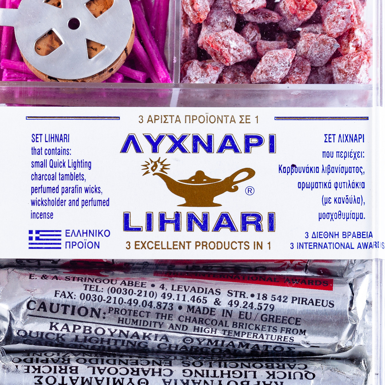 Lihnari Set, 3 Products in 1, box Titan Foods