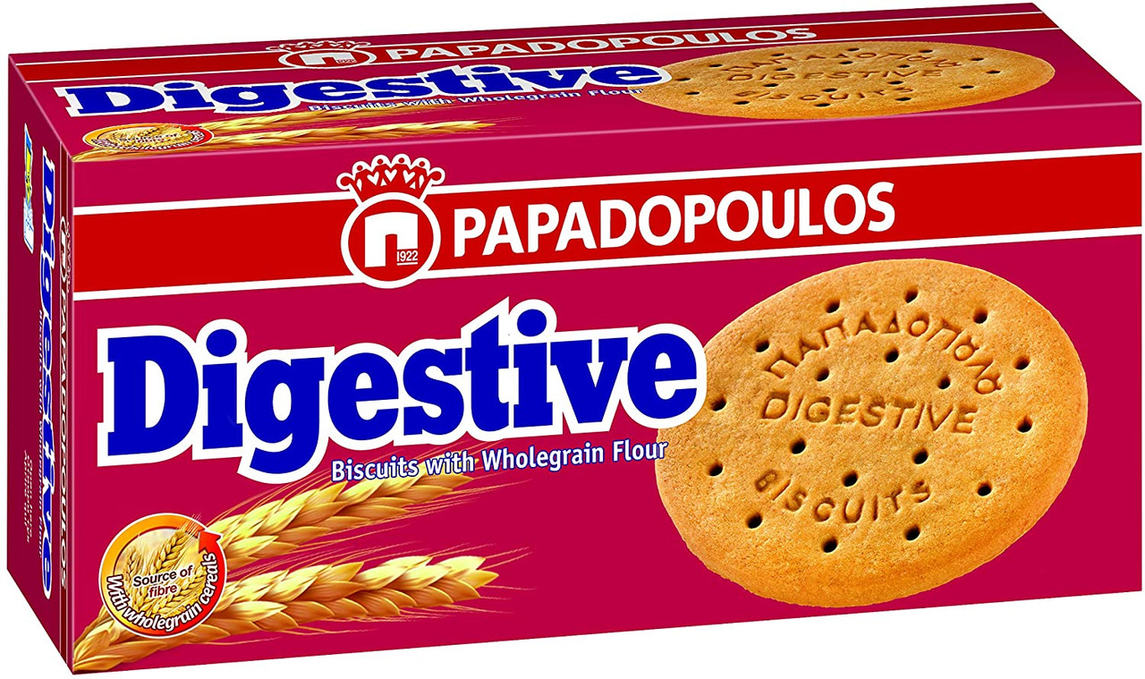 Papadopoulos Digestive Cookies Pack Titan Foods 0092