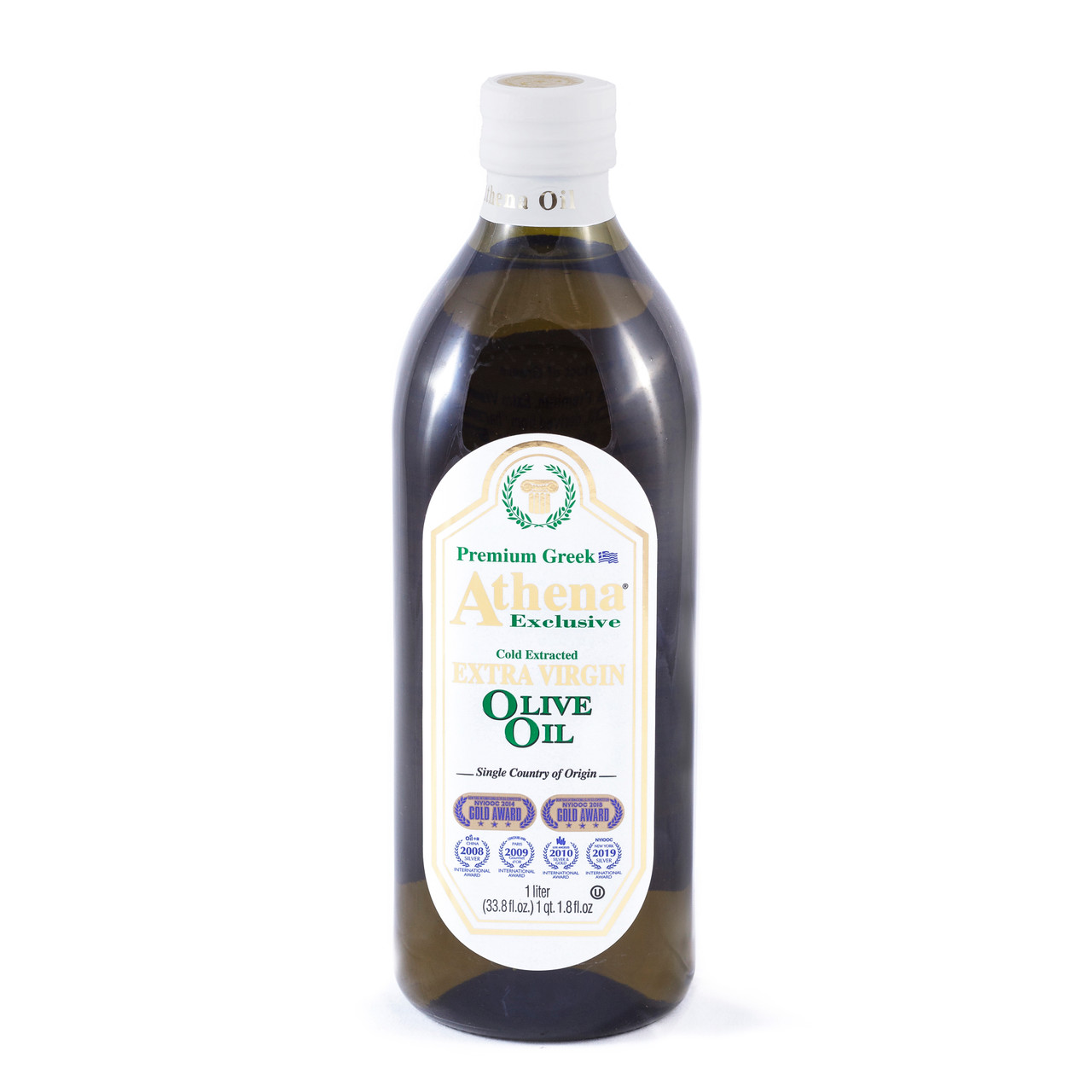 Athena Exclusive EVOO 1L Glass Bottle - Titan Foods