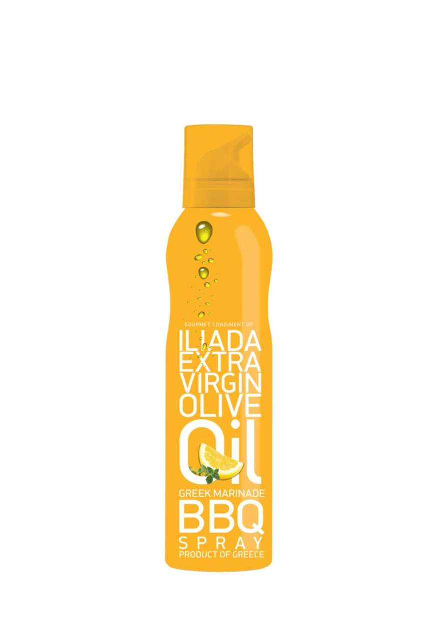 ILIADA Extra Virgin Olive Oil Spray with Greek Marinade Flavor 200 ml -  Titan Foods