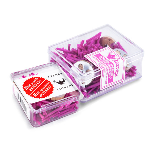 Lihnari Paraffin (Pink) Wicks Box Lihnari Paraffin (Pink) Wicks Box