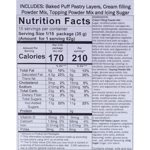 Baking Supplies, Snacks & Desserts Prepackaged Desserts & Mixes