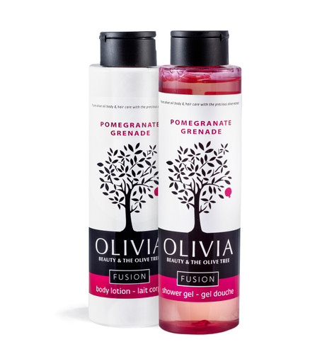 Olivia Fusion Pomegranate 500ml Plastic Bottle  Olivia Fusion Pomegranate 500ml Plastic Bottle