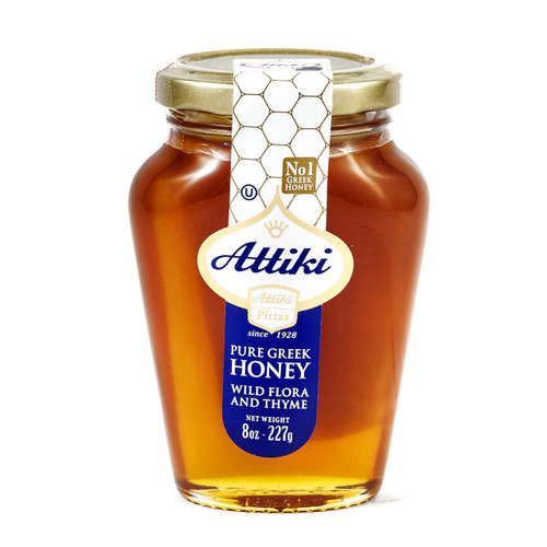 Attiki Honey 8oz Jar Attiki Honey 8oz Jar