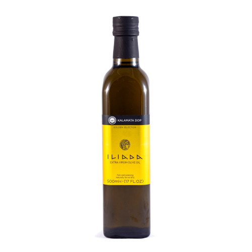 Iliada Golden Selection EVOO 1L Glass Bottle - Titan Foods