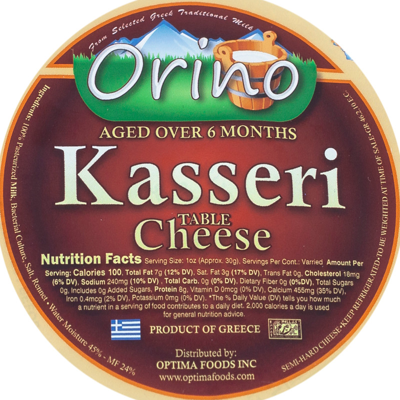 Orino Kasseri Cheese